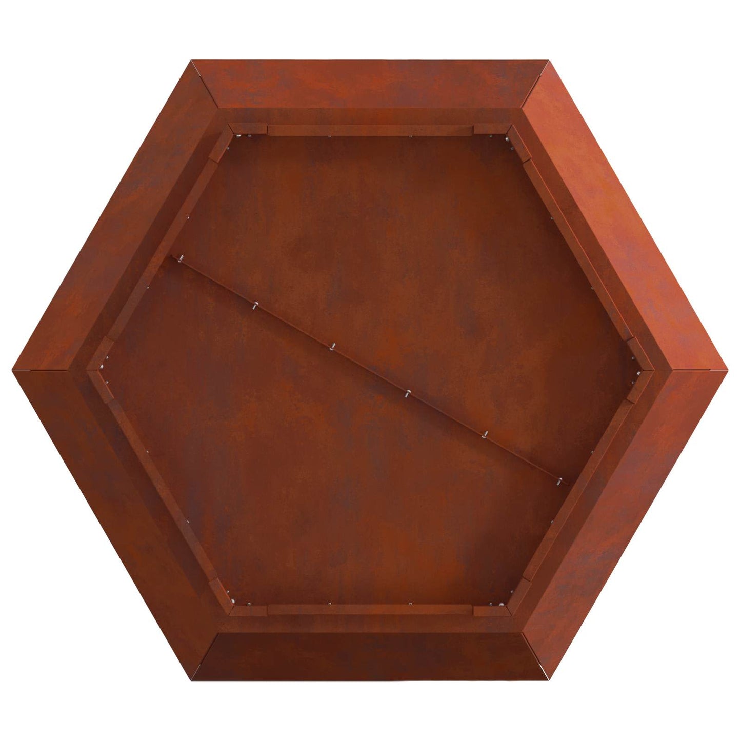 Ildskål Rusten 75 x 75 x 28 cm