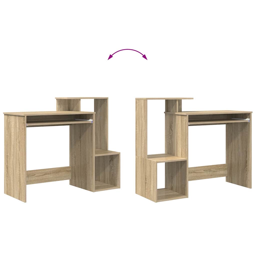 Bord Sonoma eg 106 x 41 x 88,5 cm Konstrueret træ