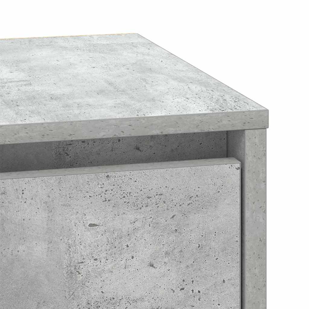 Natskab 2 stk. Beton Grå 39 x 34,5 x 50 cm Konstrueret træ