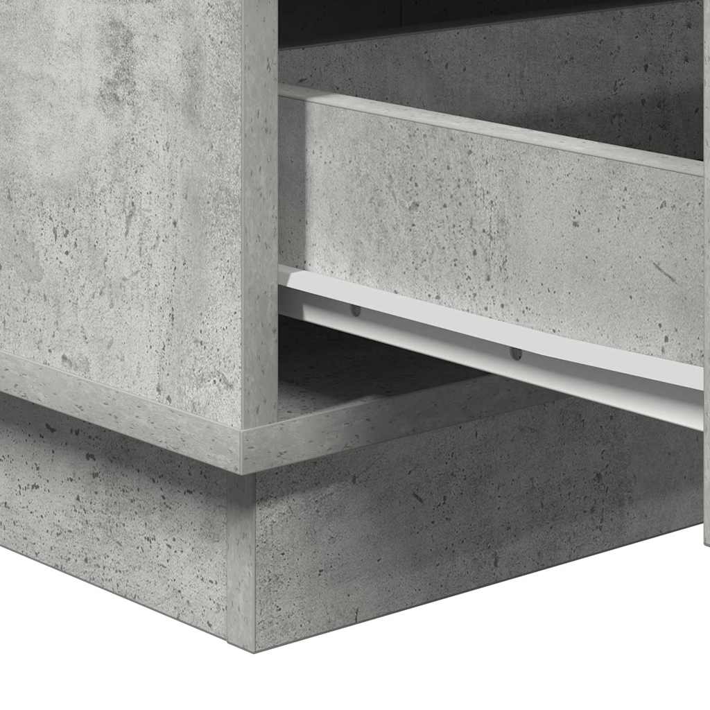 Natskab Beton Grå 39 x 34,5 x 65 cm Konstrueret træ
