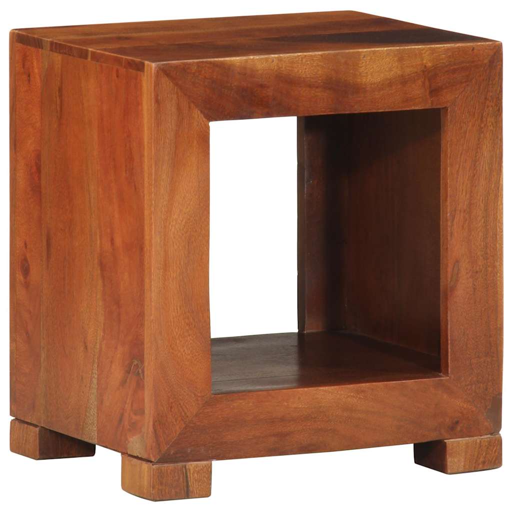 sidebord 37x29x40 cm massivt akacietræ