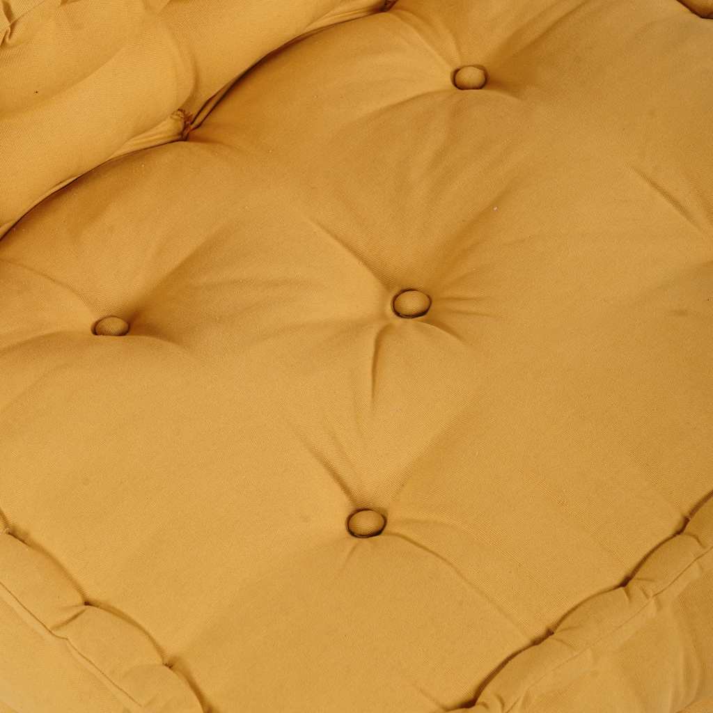 modulær sofaenhed stof 70x70x54 gul