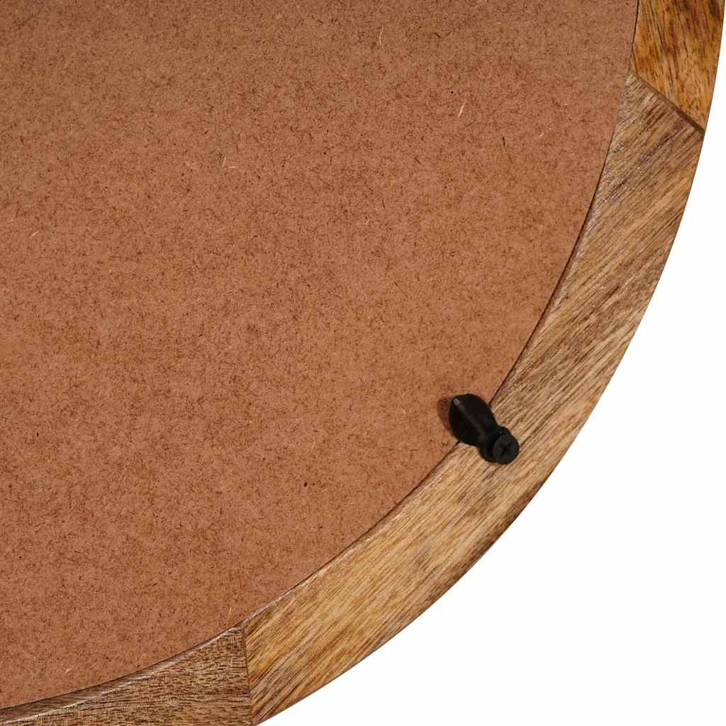 Klædeskab med opbevaring Brun 90 x 76 x 45 cm Massivt mangotræ