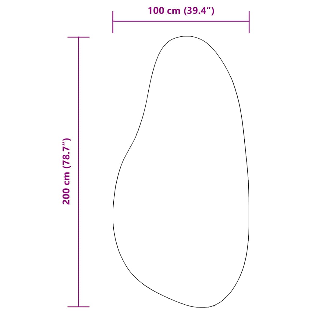 Tæppe HUARTE Grå 100 x 200 cm Polyester