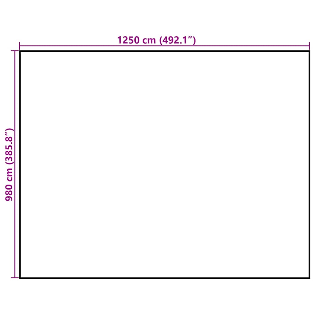 høstak tarp 9,8x12,5 m 140 g/m² polypropylen
