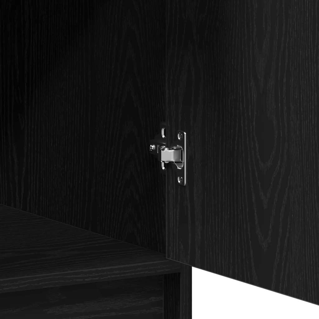 Highboard Sort eg 41 x 40 x 135 cm Konstrueret træ