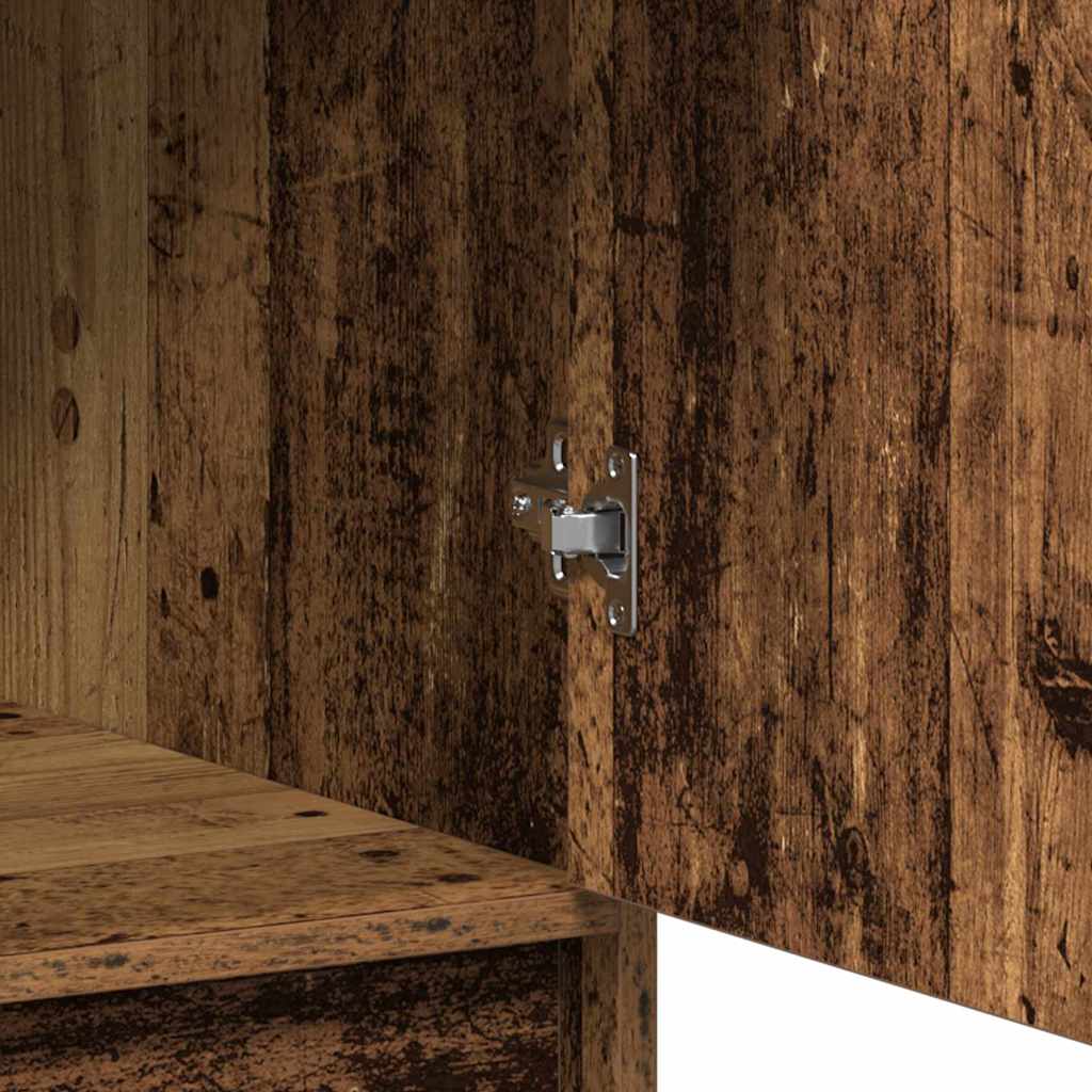 Highboard Gammelt træ 41 x 40 x 135 cm Konstrueret træ