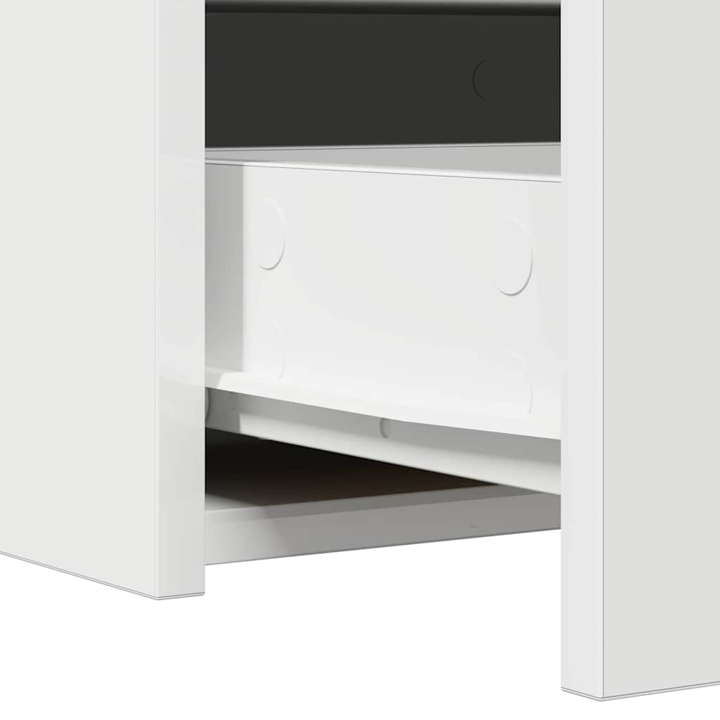 Klædeskab Hvid 83 x 40 x 70 cm Konstrueret træ