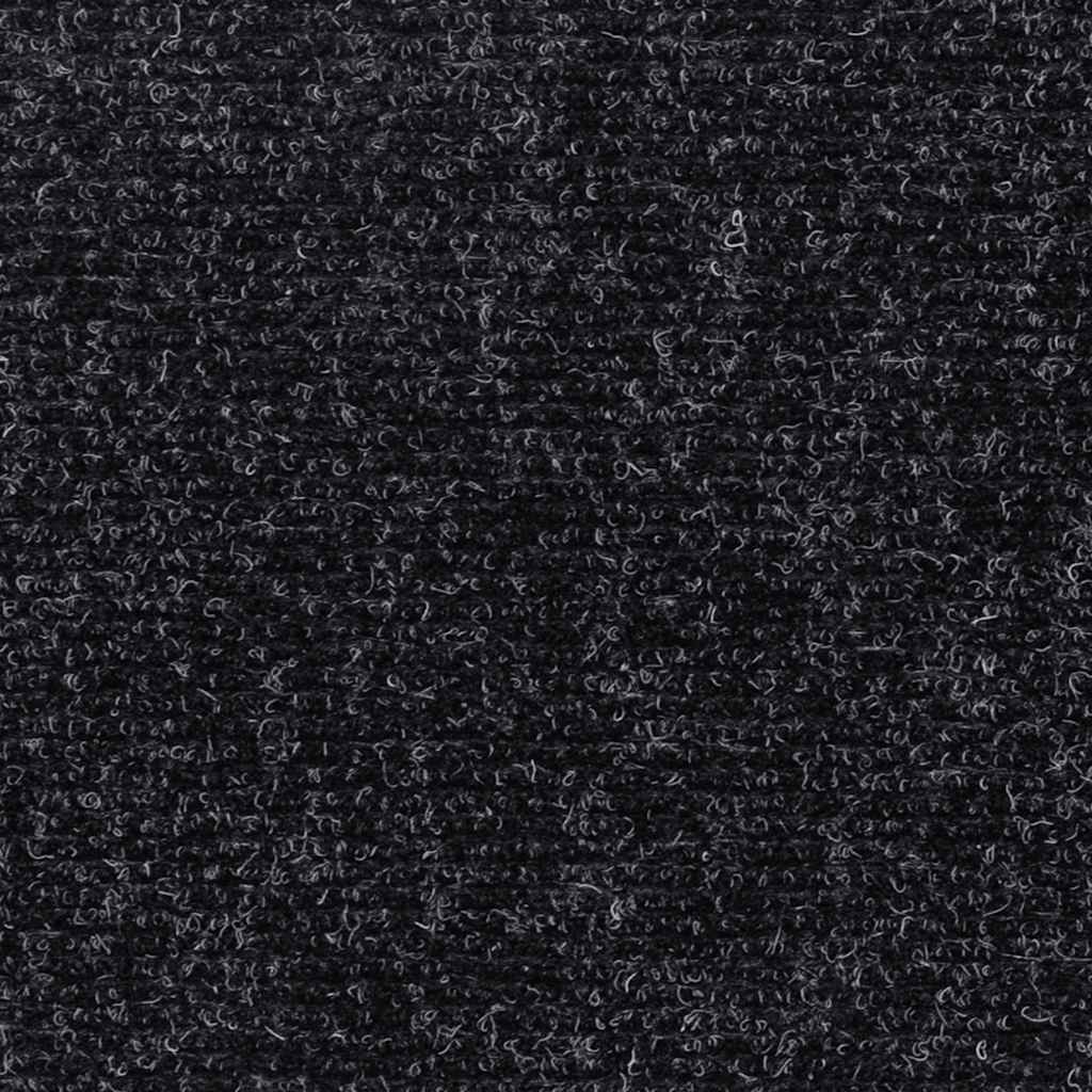 trappemåtter selvklæbende 30 stk. 76x20 cm sorte rektangulære