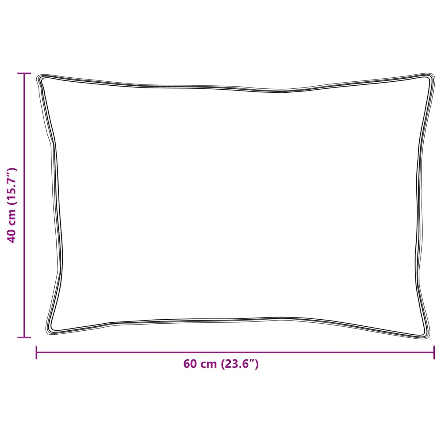 Dynebetræk Sæt med pude 2 stk. Hvid Mikrofiber