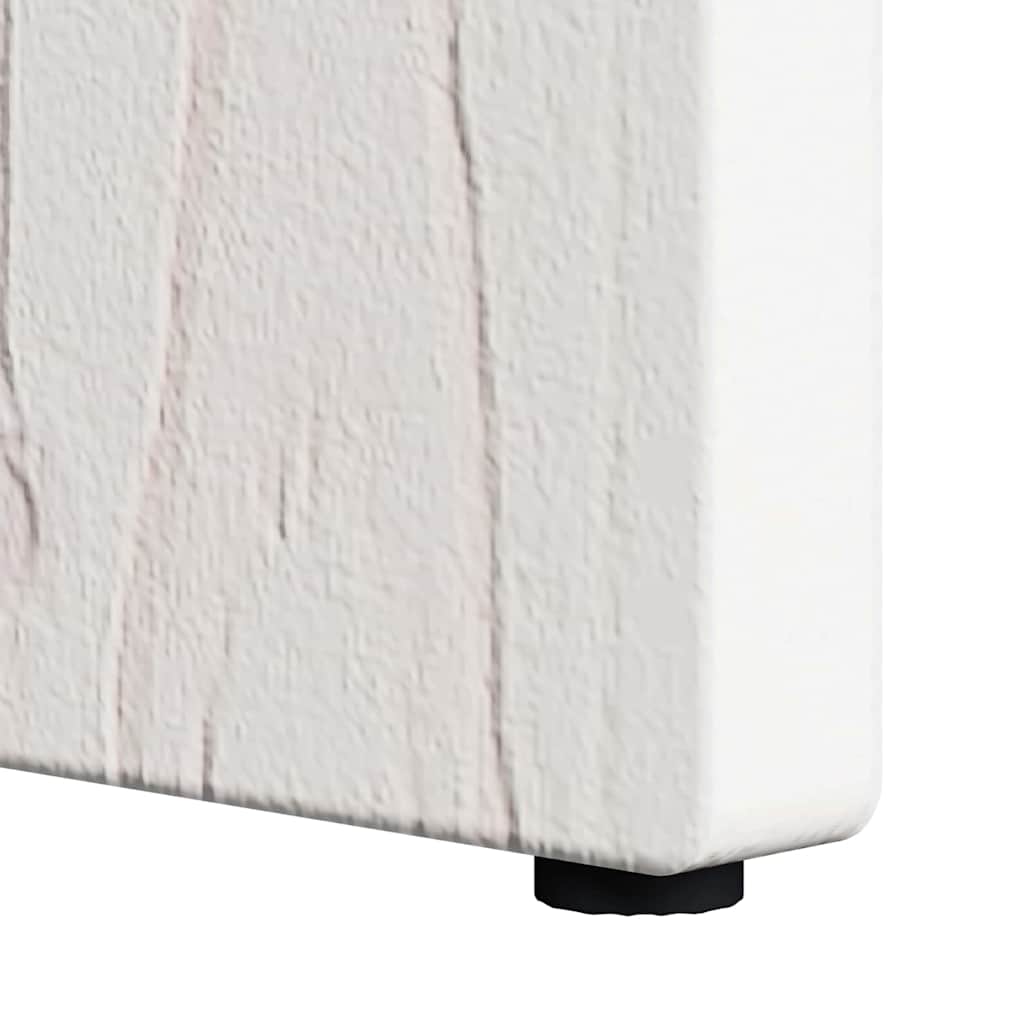 Sofabord Hvid 80 x 50 x 31 cm Massivt fyrretræ