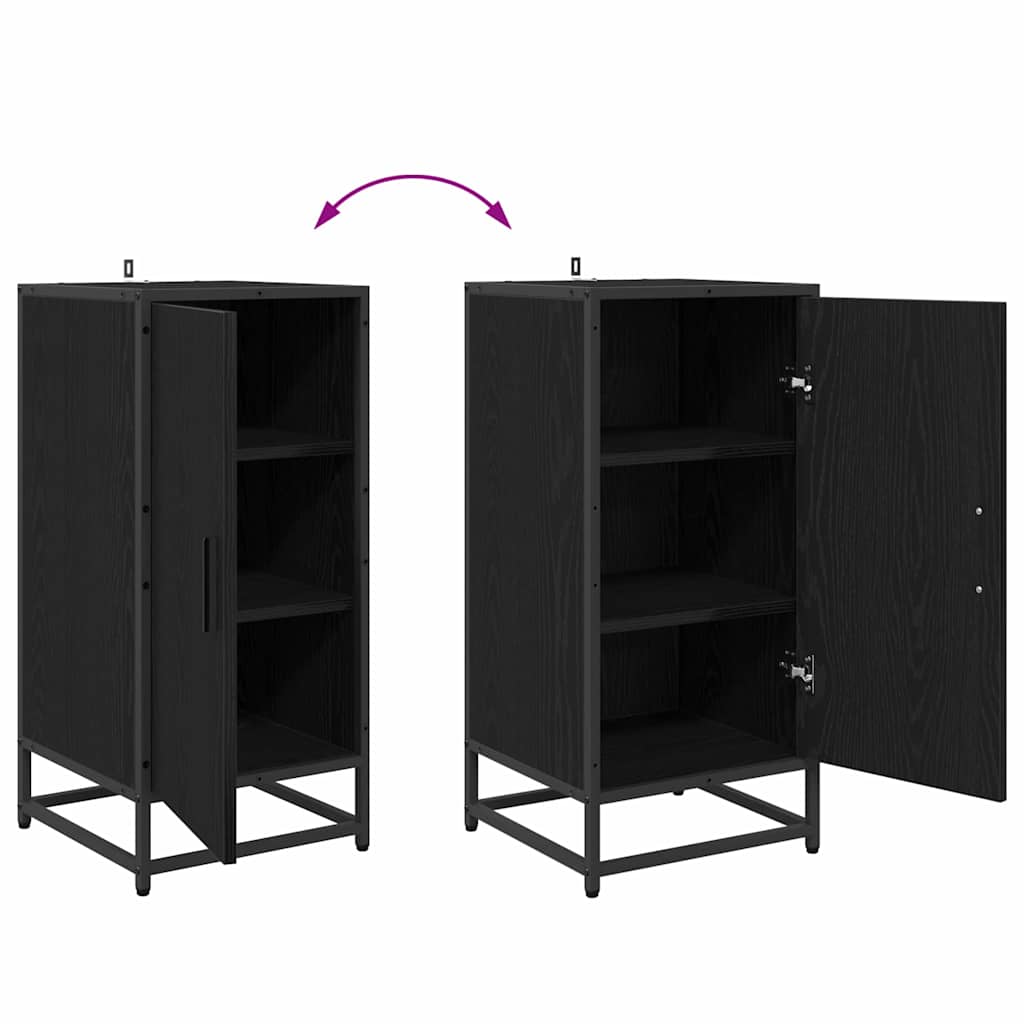 Sideboard Sort eg 35,5 x 35 x 76 cm