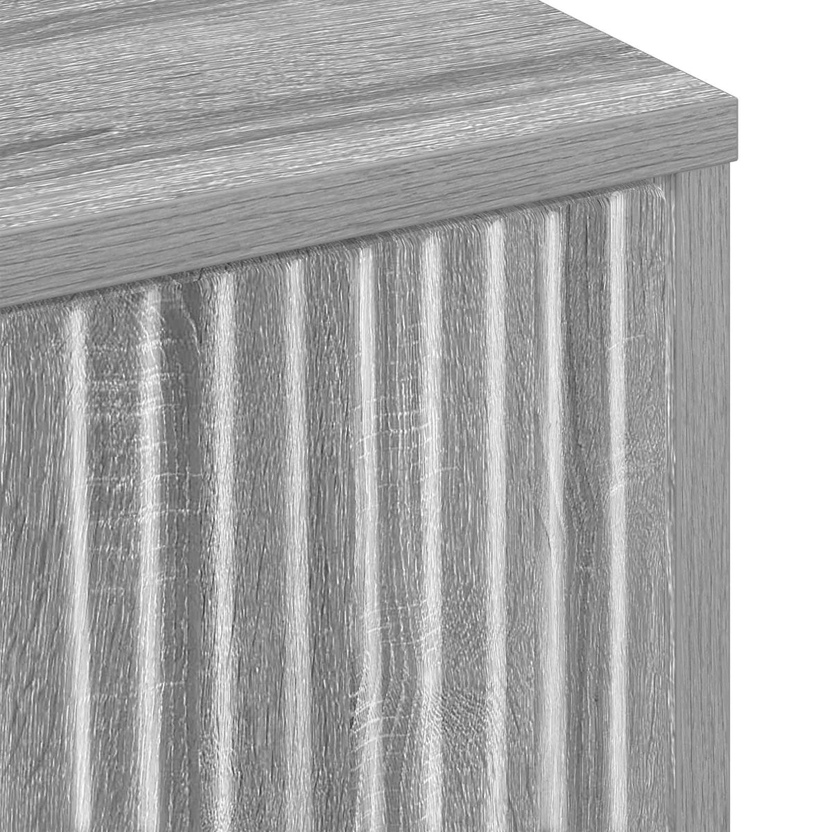 Sideboard Grå Sonoma 69,5 x 33 x 82 cm Konstrueret træ