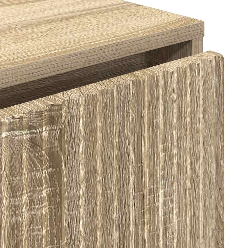 Sideboard Sonoma eg 79,5 x 33 x 82 cm Konstrueret træ