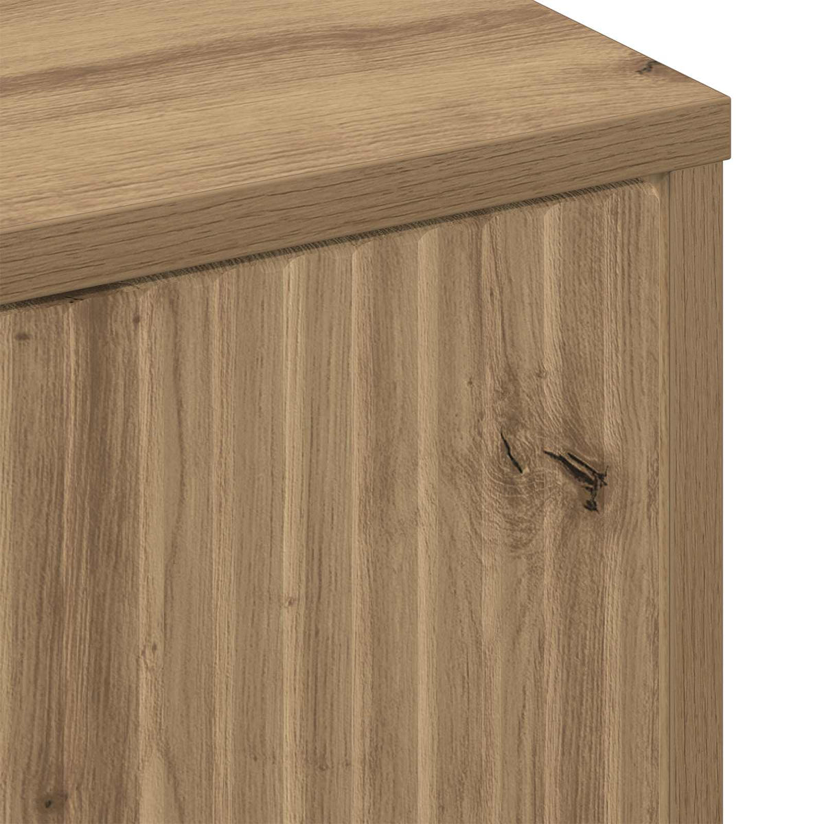 Sofabord Artisan Egetræ 90 x 49 x 46 cm Konstrueret træ
