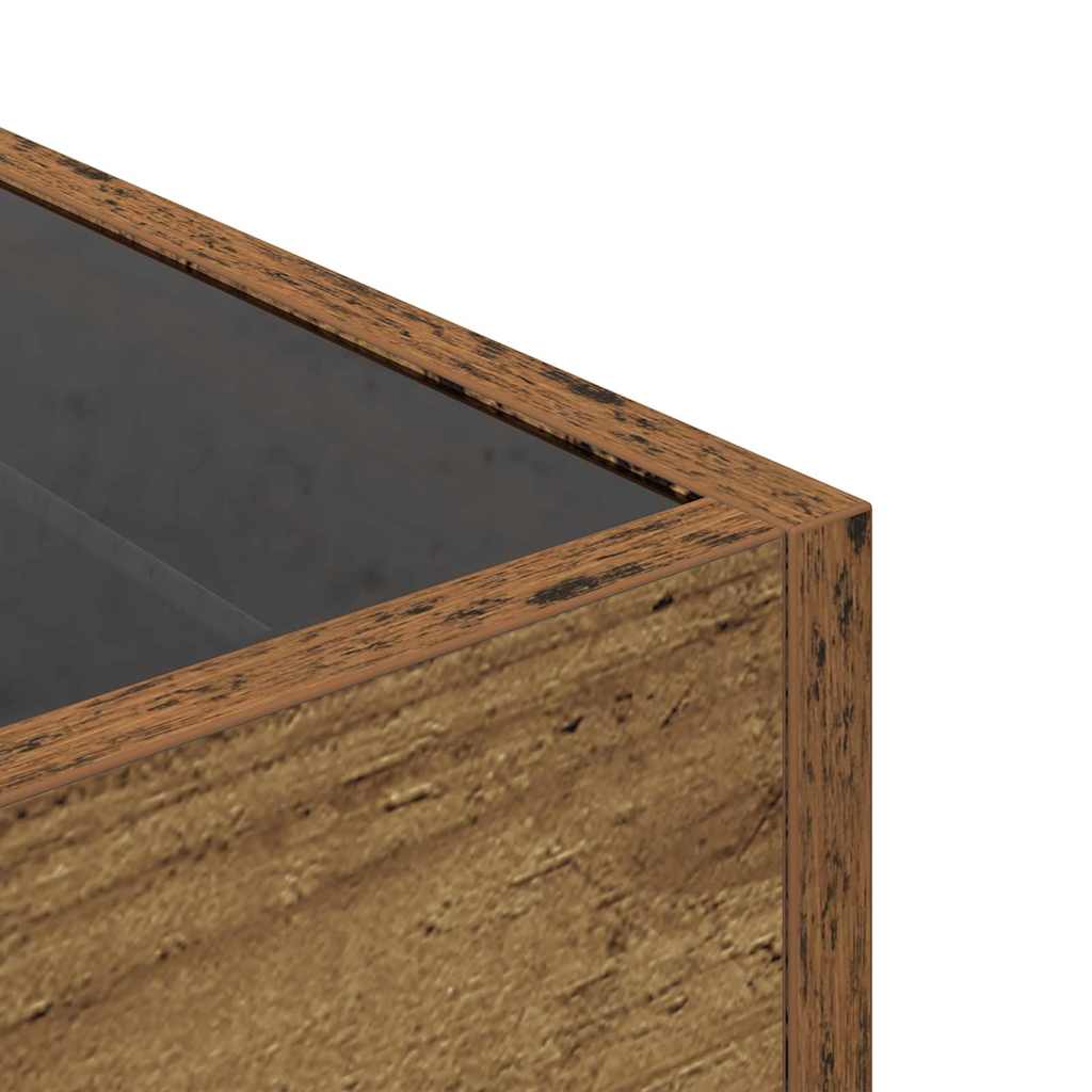 Sofabord Gammelt træ 40 x 40 x 30 cm Konstrueret træ