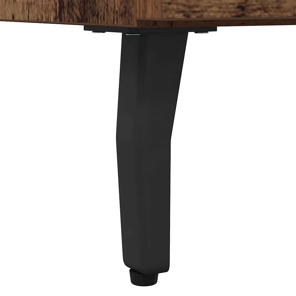Natskab 2 stk. Gammelt træ 40 x 35 x 47,5 cm Konstrueret træ