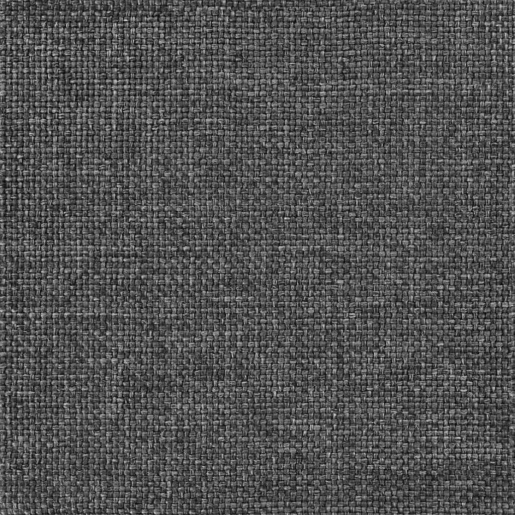 Polstret sengegavl Brun og mørkegrå 140 cm Massiv fyrretræ