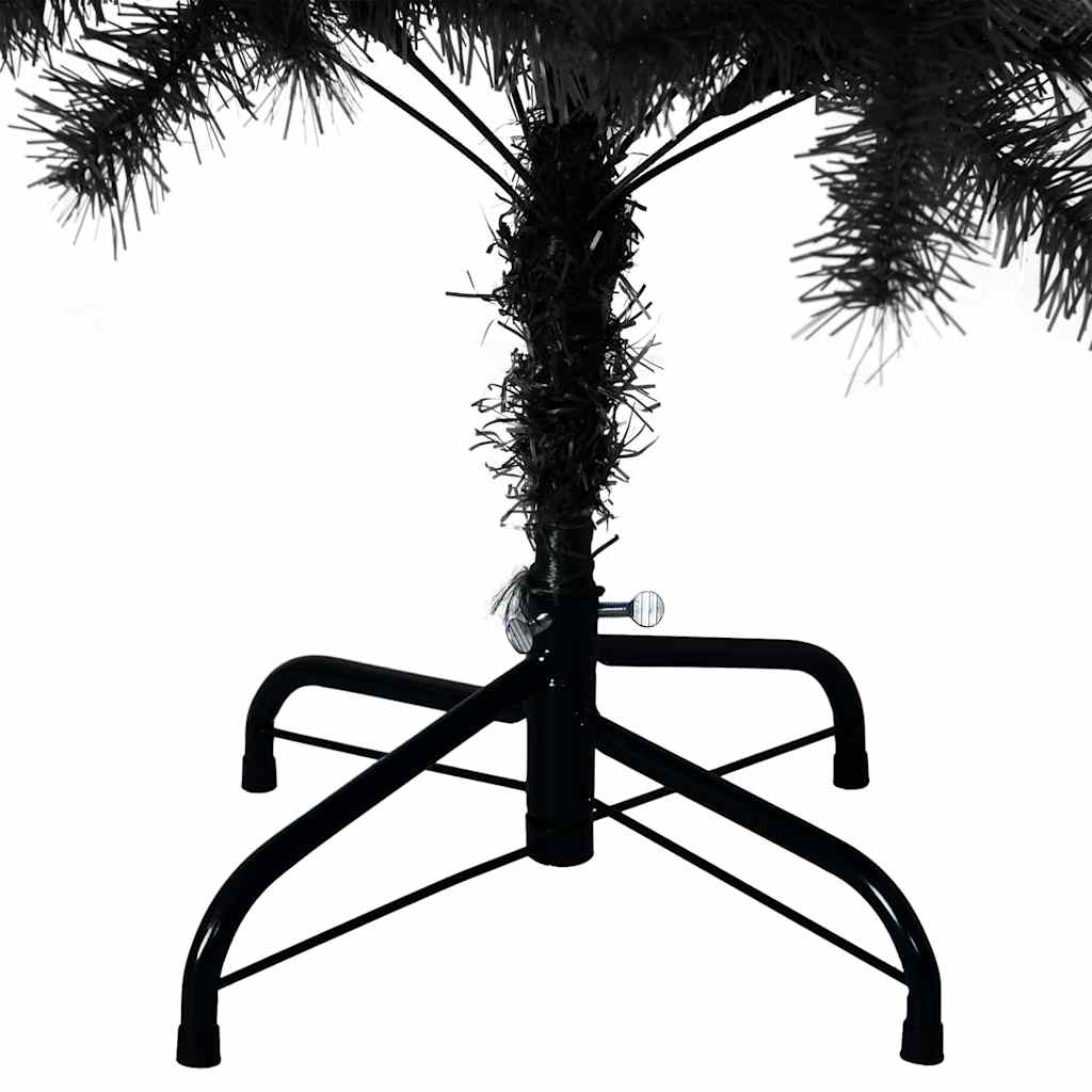 Juletræ Sort 150 cm PVC