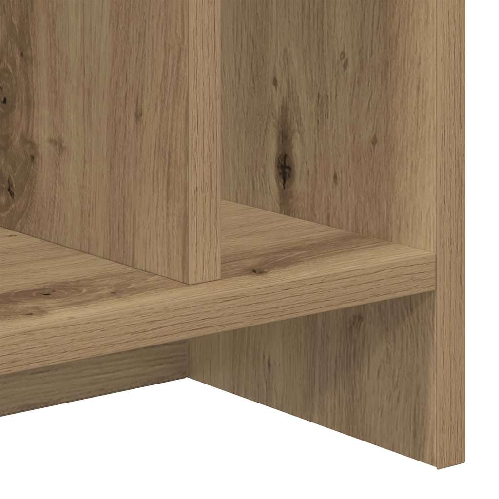 TV-bord 2 stk. Artisan Egetræ Konstrueret træ