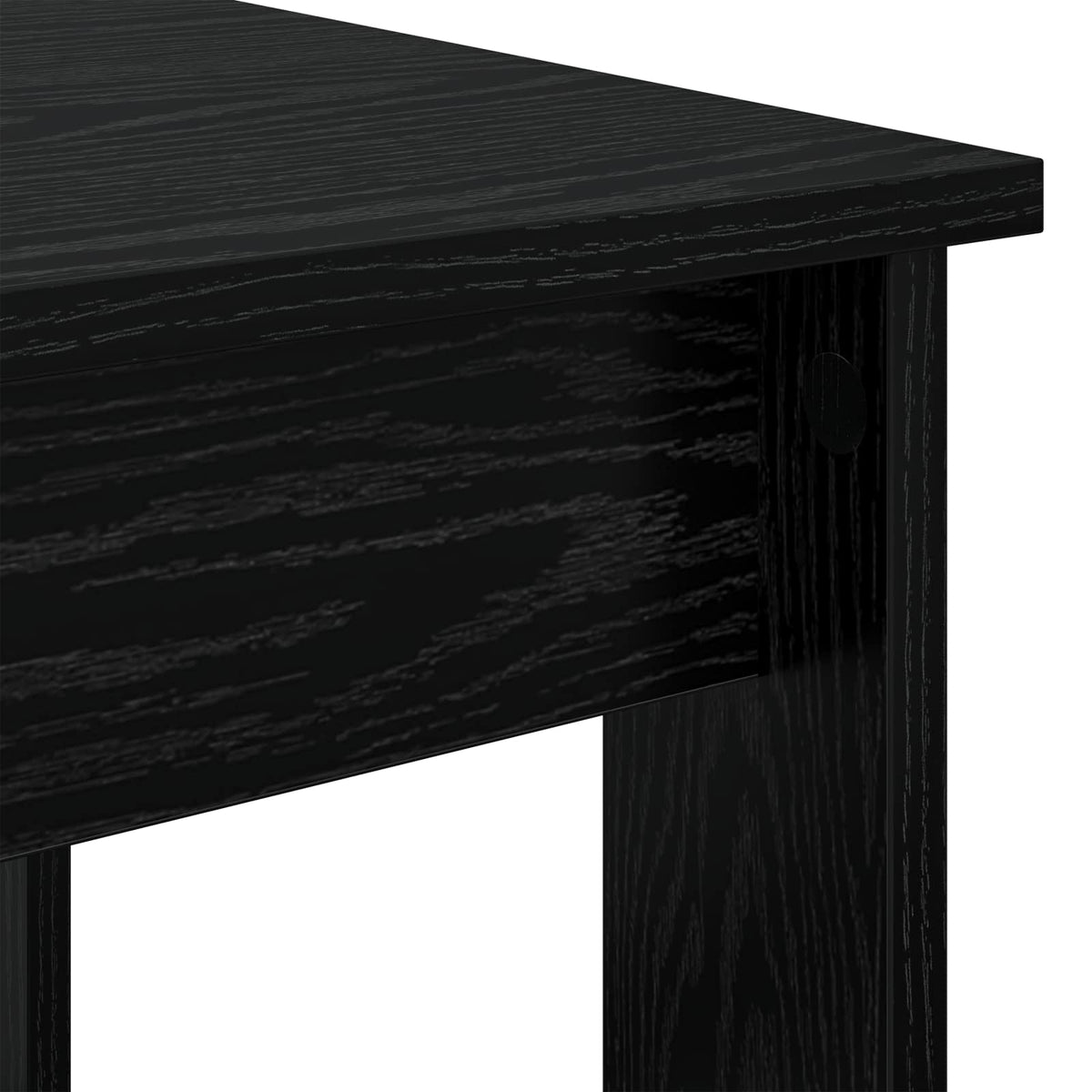 Kaffebord Sæt 2 stk. Sort eg 50 x 52 x 42 cm Konstrueret træ