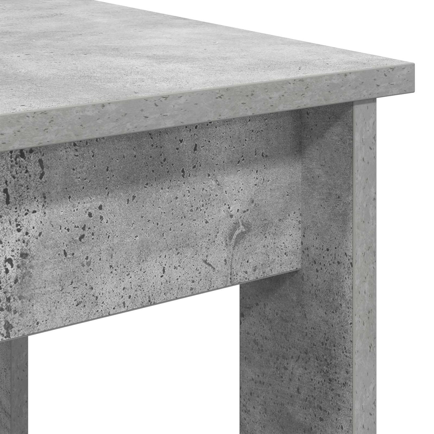 Kaffebord Sæt 2 stk. Beton Grå 50 x 52 x 42 cm Konstrueret træ
