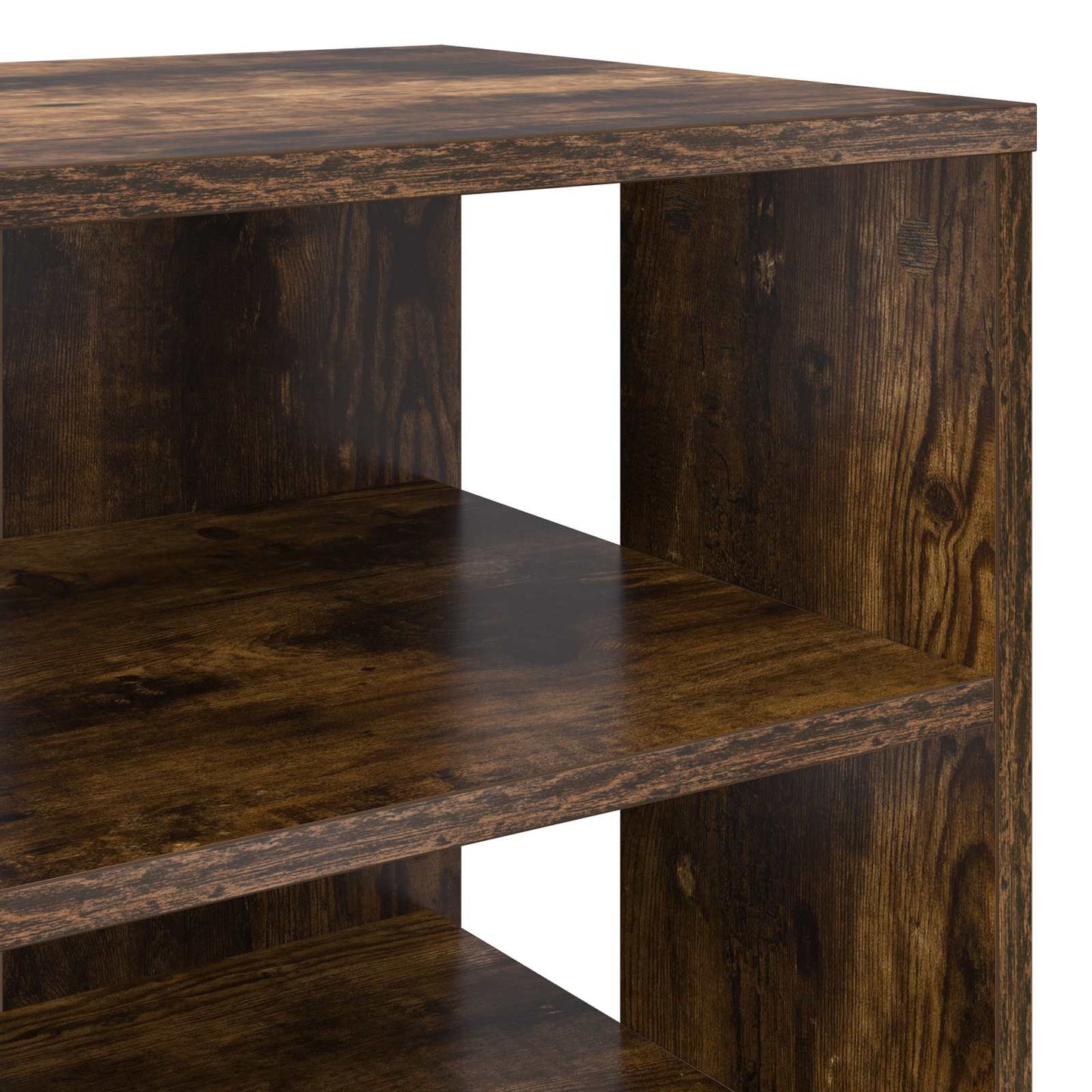 Sko skab 2 stk. 62 x 35 x 100 cm Konstrueret træ Røget eg