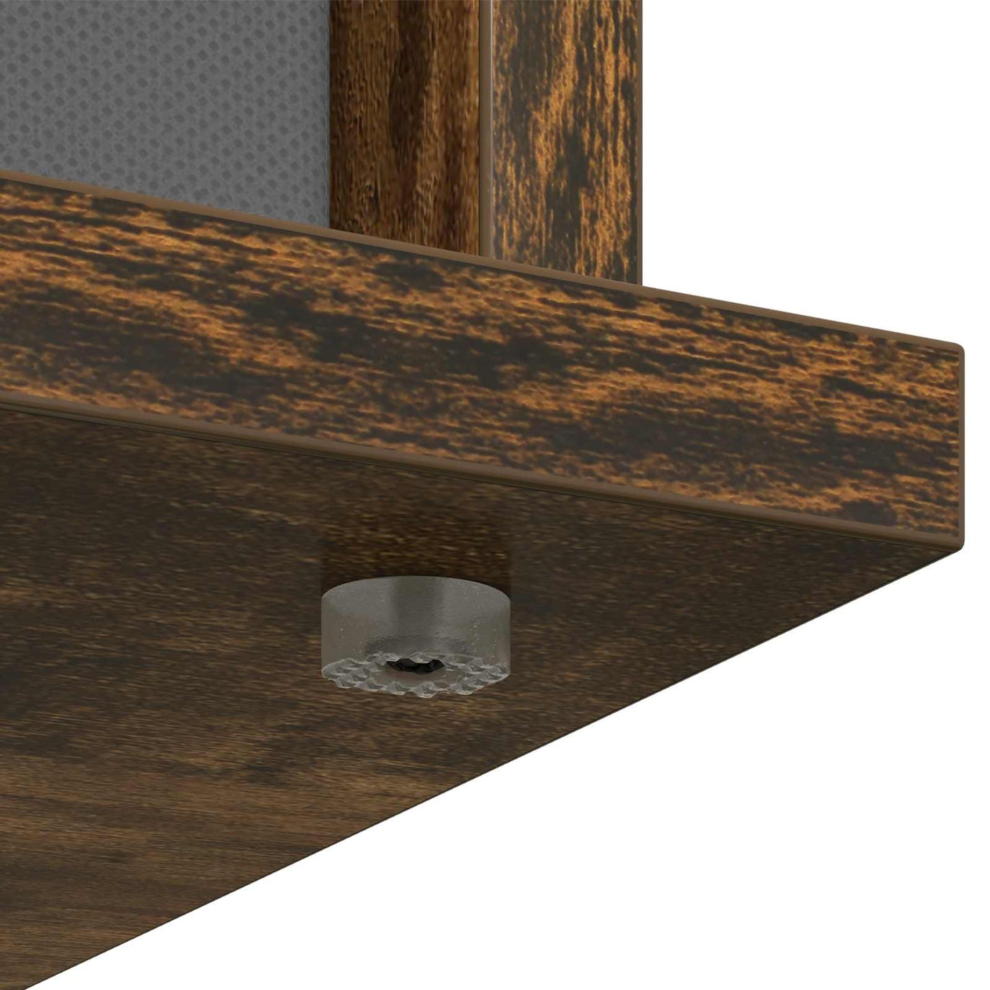 TV stand med skuffe Røget eg 79 x 40 x 48 cm