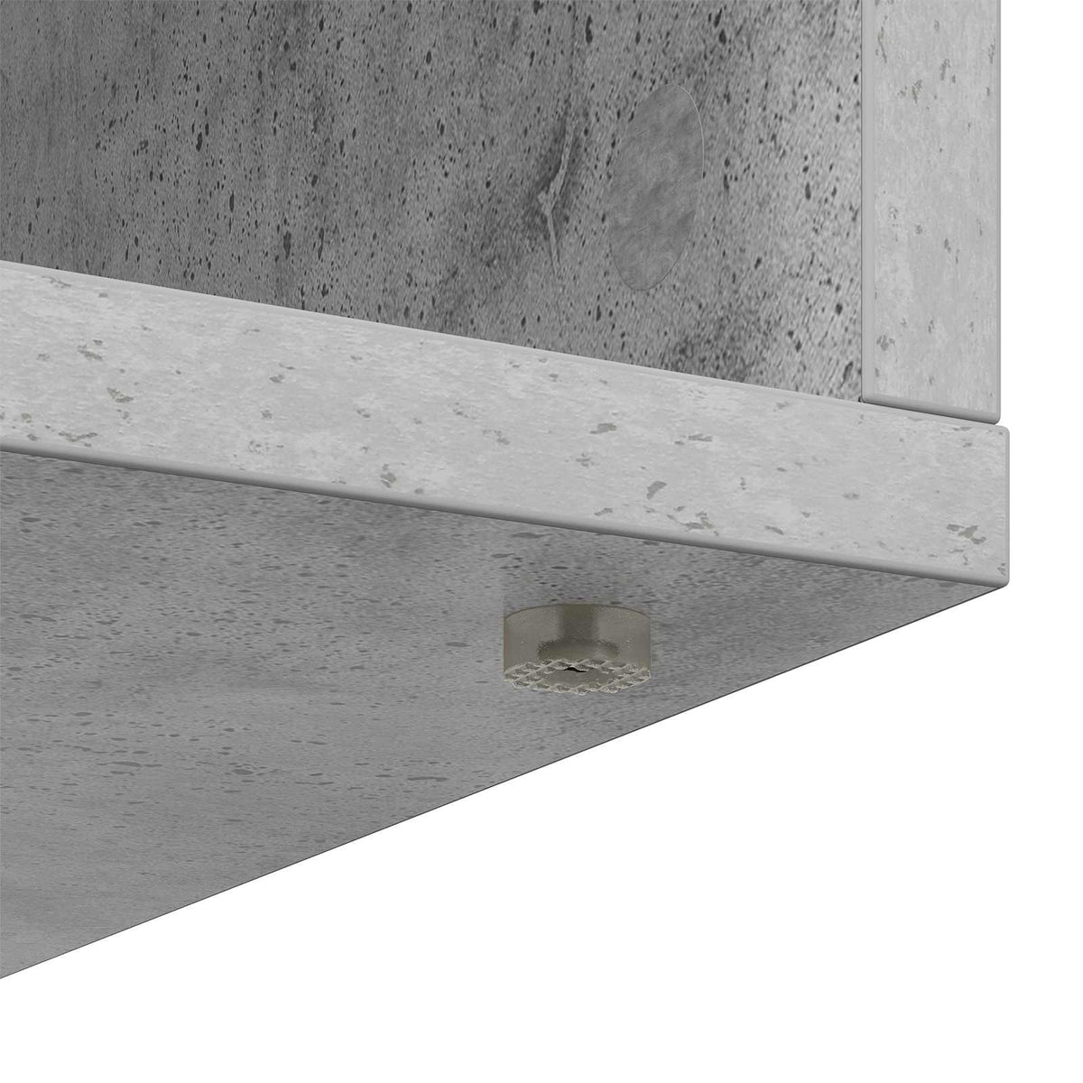 Sideboard Betongrå 60 x 33,5 x 84 cm