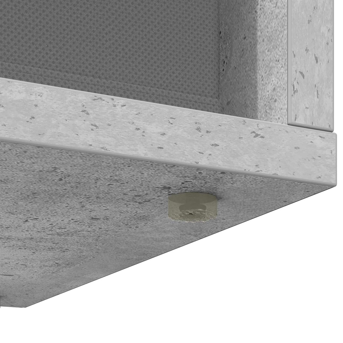 Lavbord med skuffe Beton Grå 102 x 32 x 48,5 cm