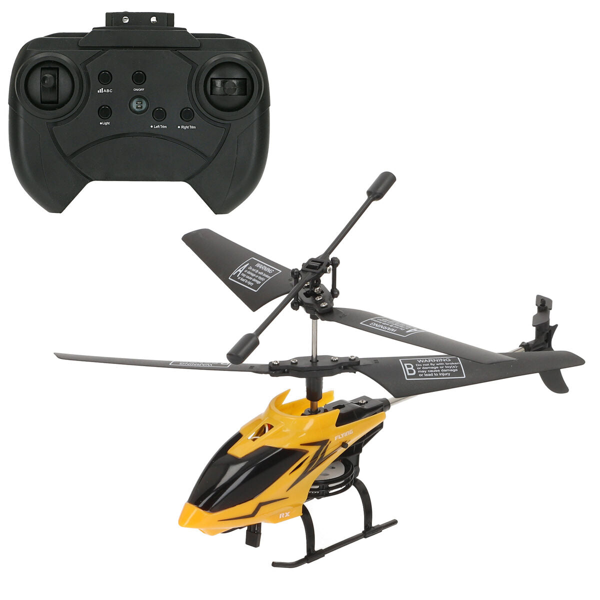 Helikoptere og quadkoptere