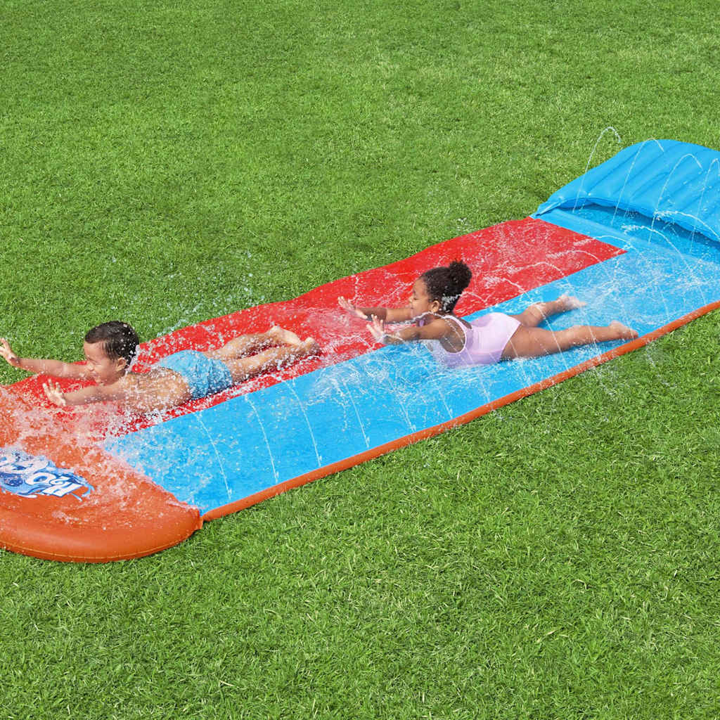 H2OGO vandrutsjebane Tsunami Splash Ramp dobbelt glidebane