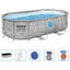 Power Steel swimmingpoolsæt 427x250x100 cm