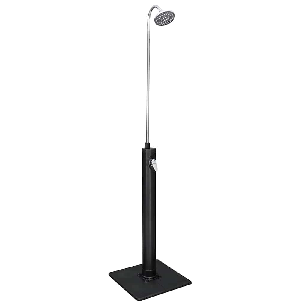 Solar Flow udendørs bruser 8 l sort