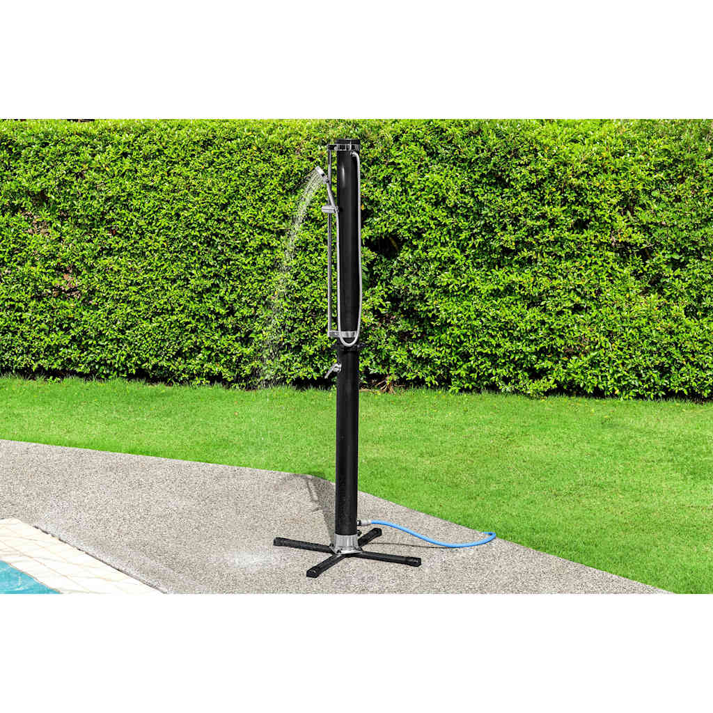 Solar Flow udendørs bruser 8 l sort