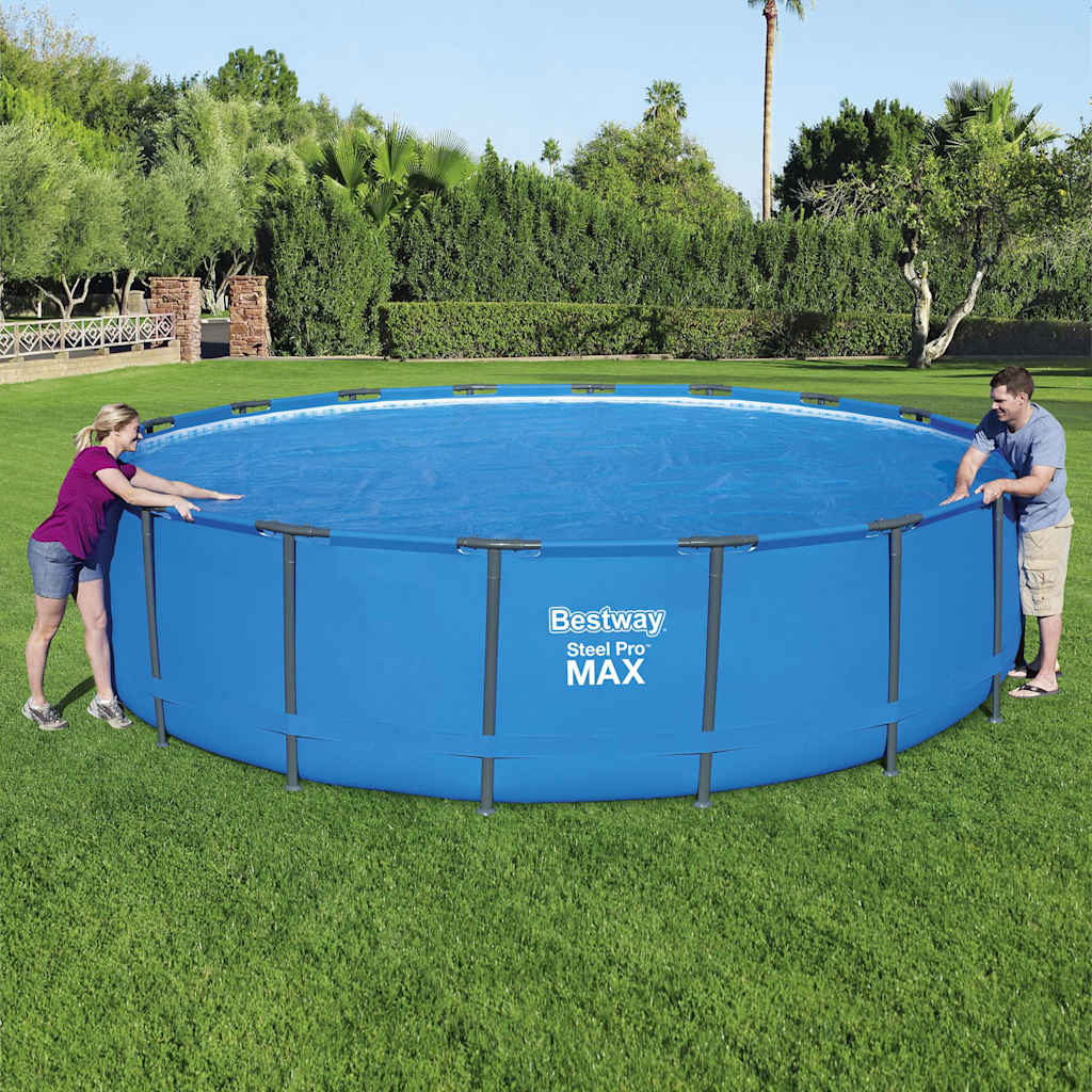 solopvarmet poolovertræk Flowclear 549 cm