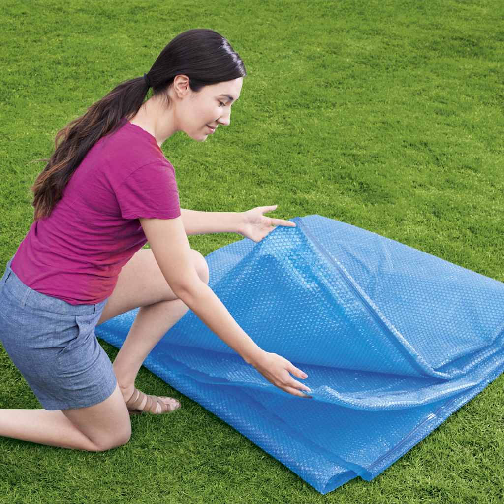solopvarmet poolovertræk Flowclear 427 cm