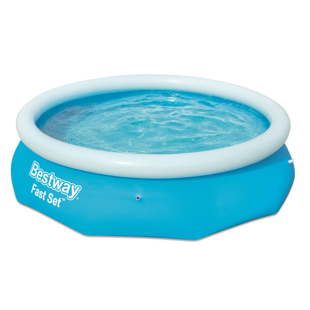 Fast Set oppustelig swimmingpool rund 305 x 76 cm 57266