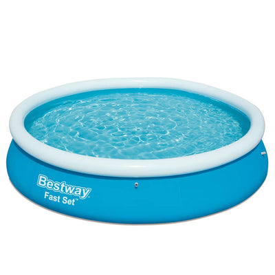 Fast Set oppustelig swimmingpool rund 366 x 76 cm 57273