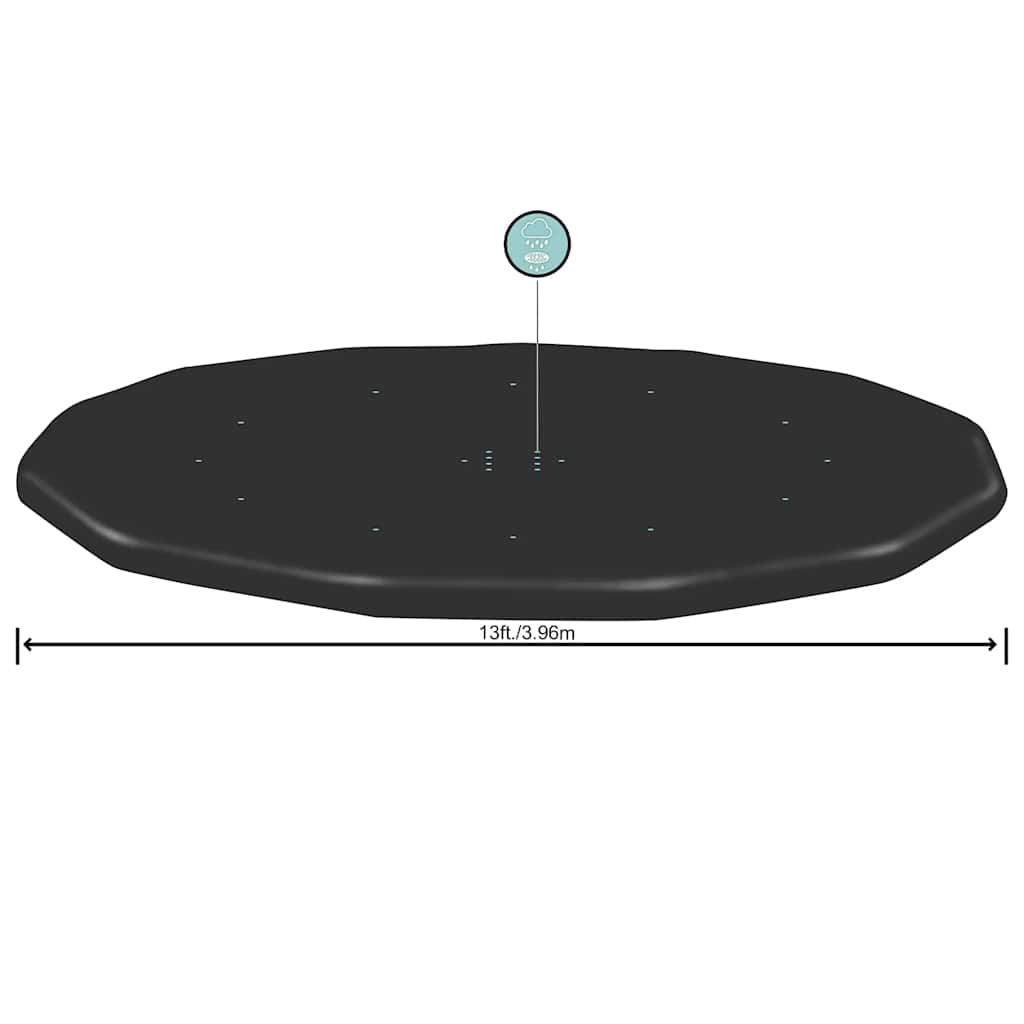 Flowclear poolovertræk 396 cm