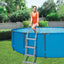 poolstige med 4 trin Flowclear 122 cm 58331