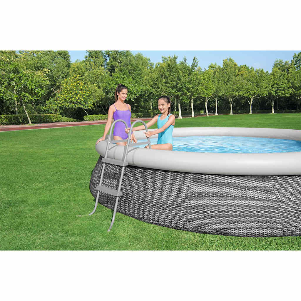 poolstige med 2 trin Flowclear 84 cm