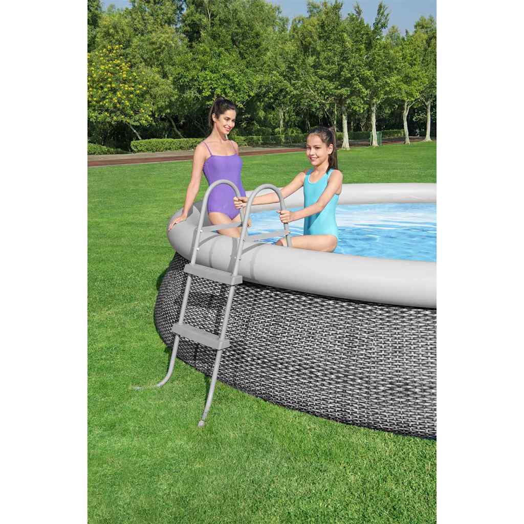 poolstige med 2 trin Flowclear 84 cm