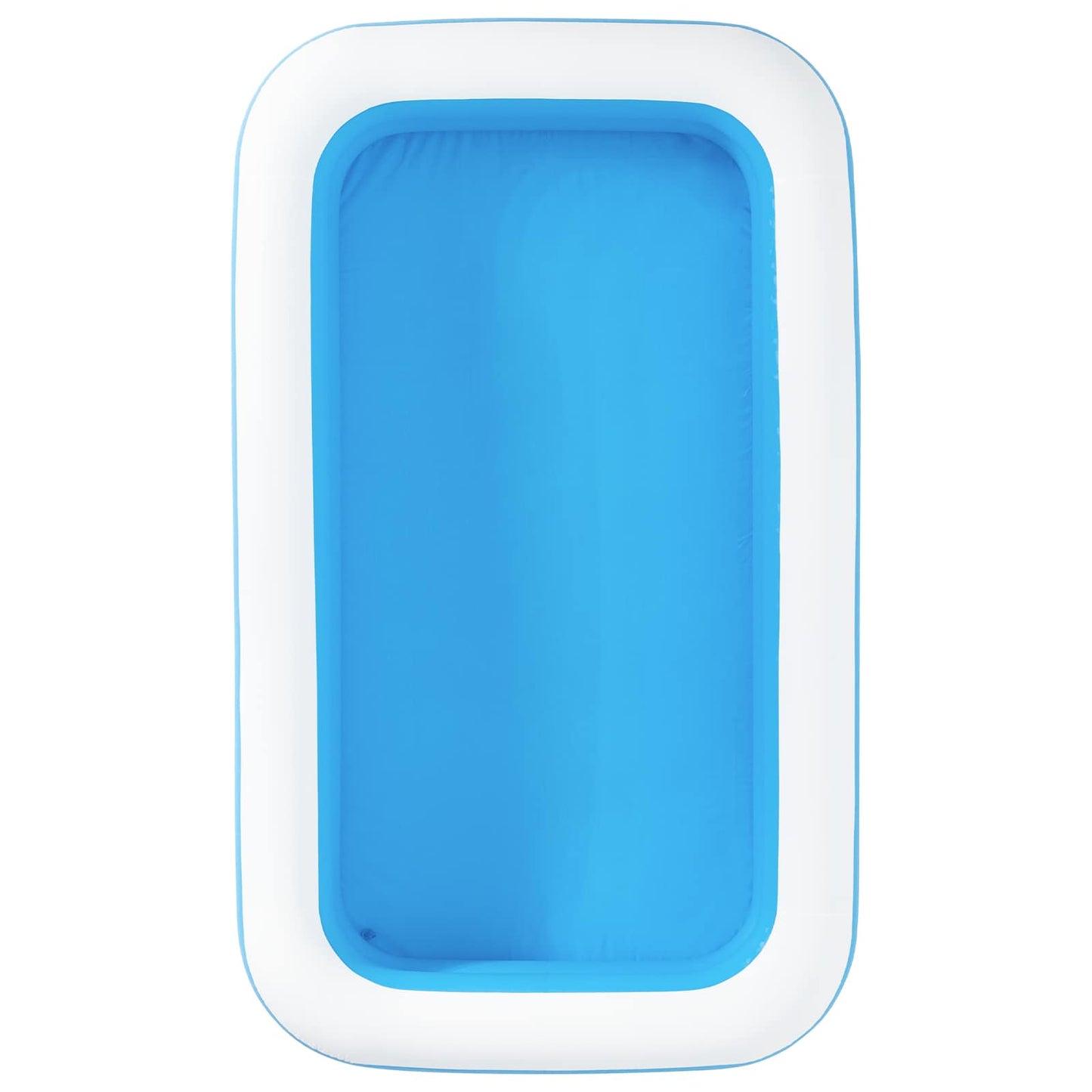 Oppustelig Swimmingpool 305 x 183 x 46 cm Rektangulær til Blå