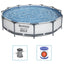 Steel Pro MAX swimmingpoolsæt 366x76 cm