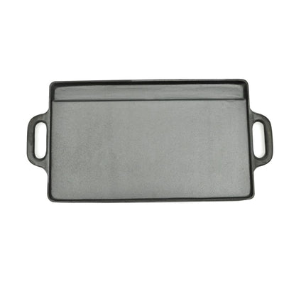 grillplade 50x23 cm vendbar støbejern