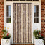 insektgardin beige og lysebrun 100 x 220 cm chenille