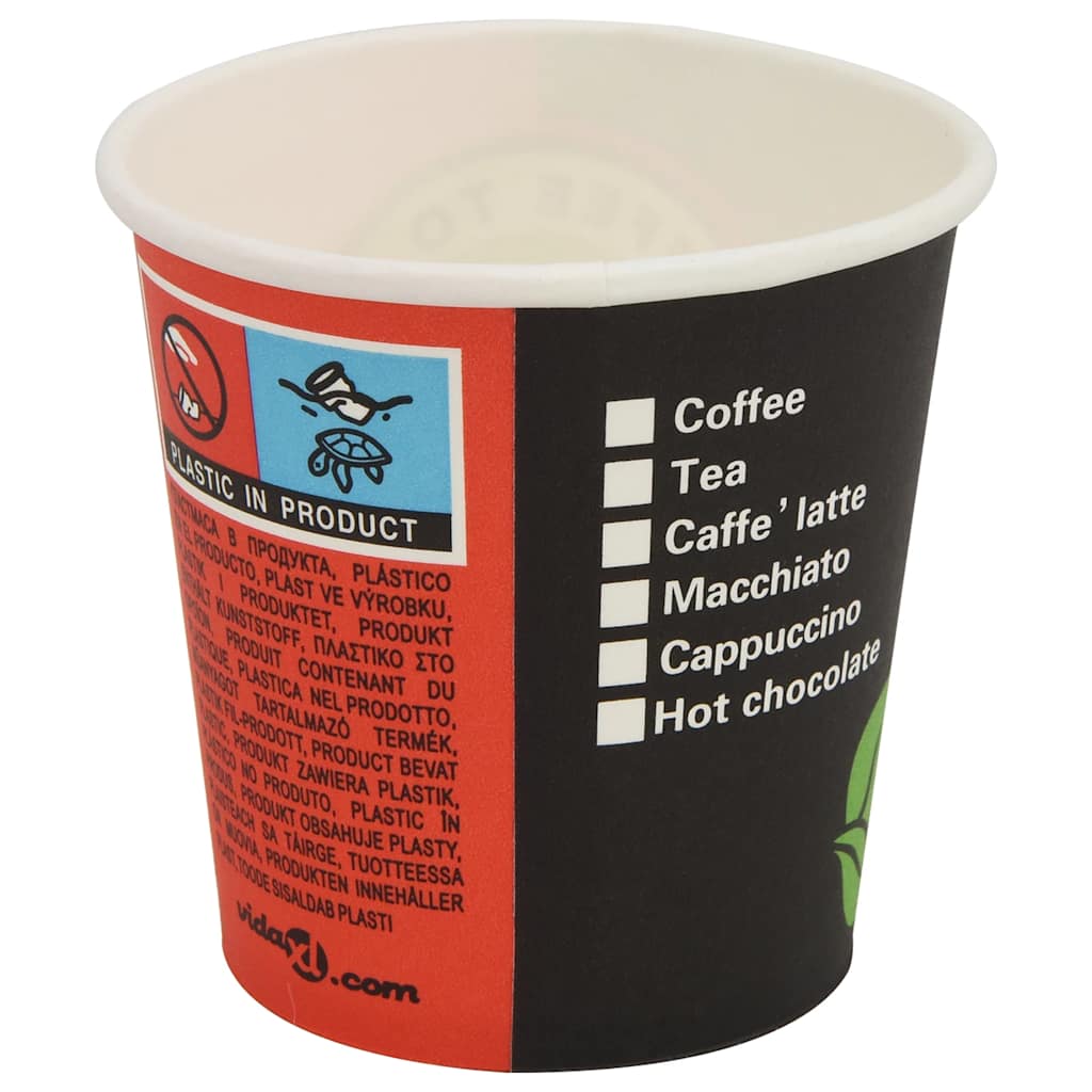 engangskaffekrus 1000 stk. papir 120 ml (4 oz)