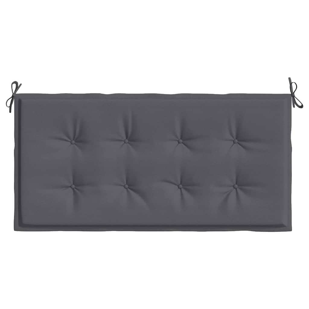hynde til havebænk 100x50x3 cm oxfordstof antracitgrå