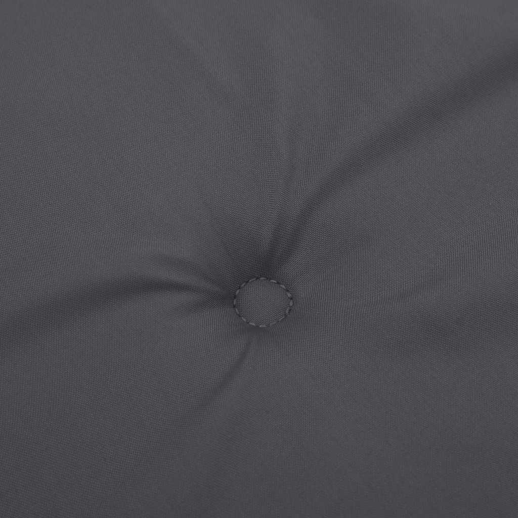 hynde til havebænk 120x50x3 cm oxfordstof antracitgrå